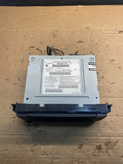 2007-2012 Chrysler Dodge Jeep Ram Radio CD MP3 AUX Receiver AD9636 DG3