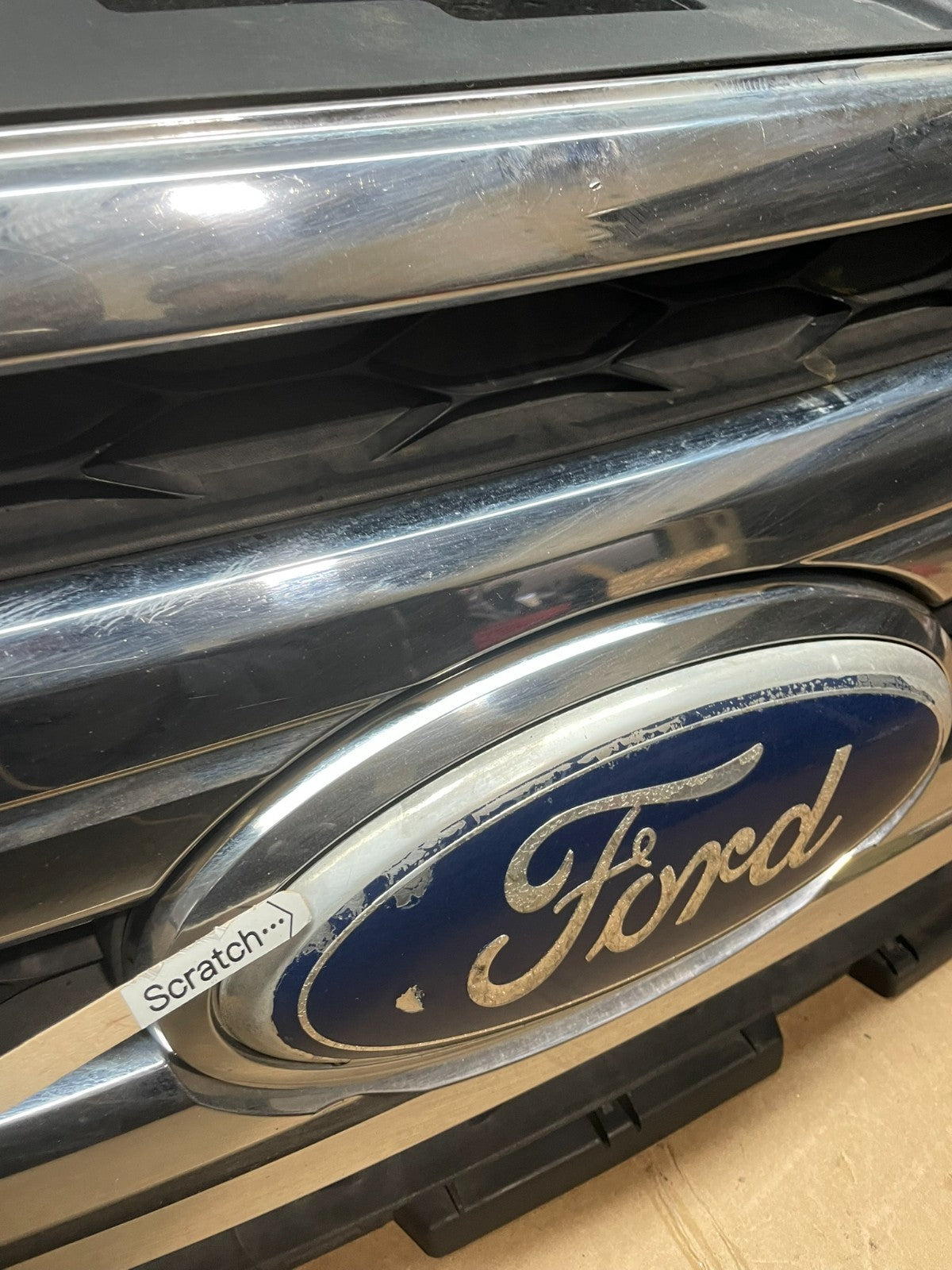 2011 2012 2013 Ford Edge Front Upper Chrome Grille Grill  Oem Z5767 DG3