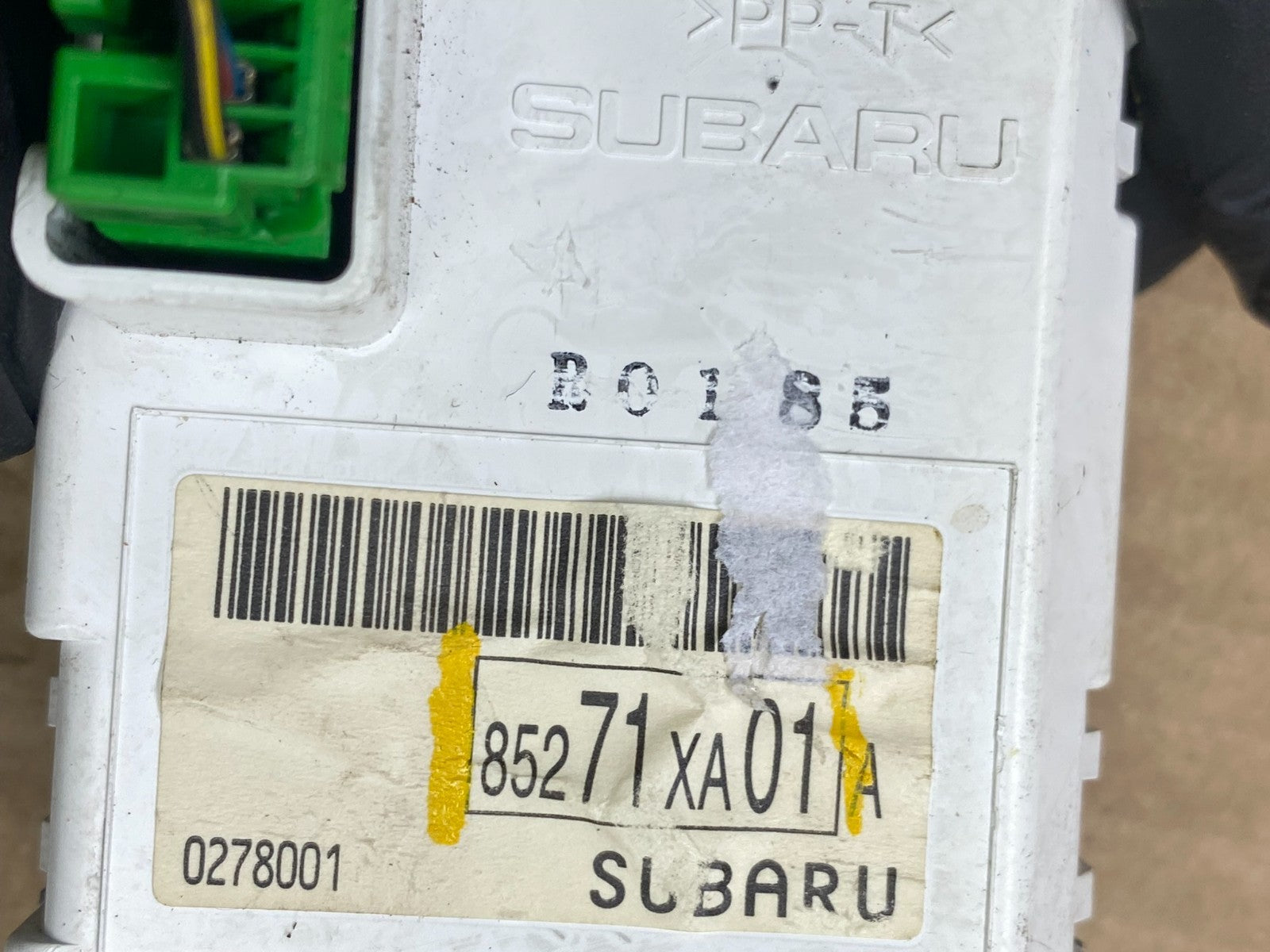 2006 to 2007 Subaru Tribeca Dashboard Left Warning Light Display Screen U5865 DG7