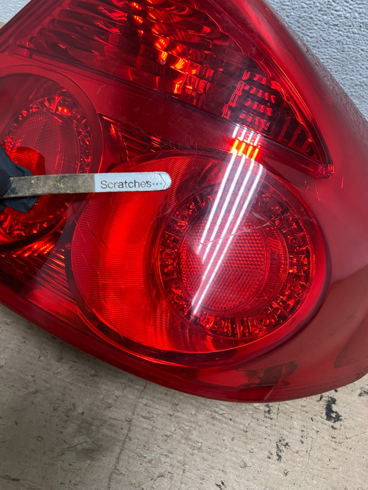 2005 to 2006 Infiniti G35 Right Passenger Side Tail Light AF4981 LK3