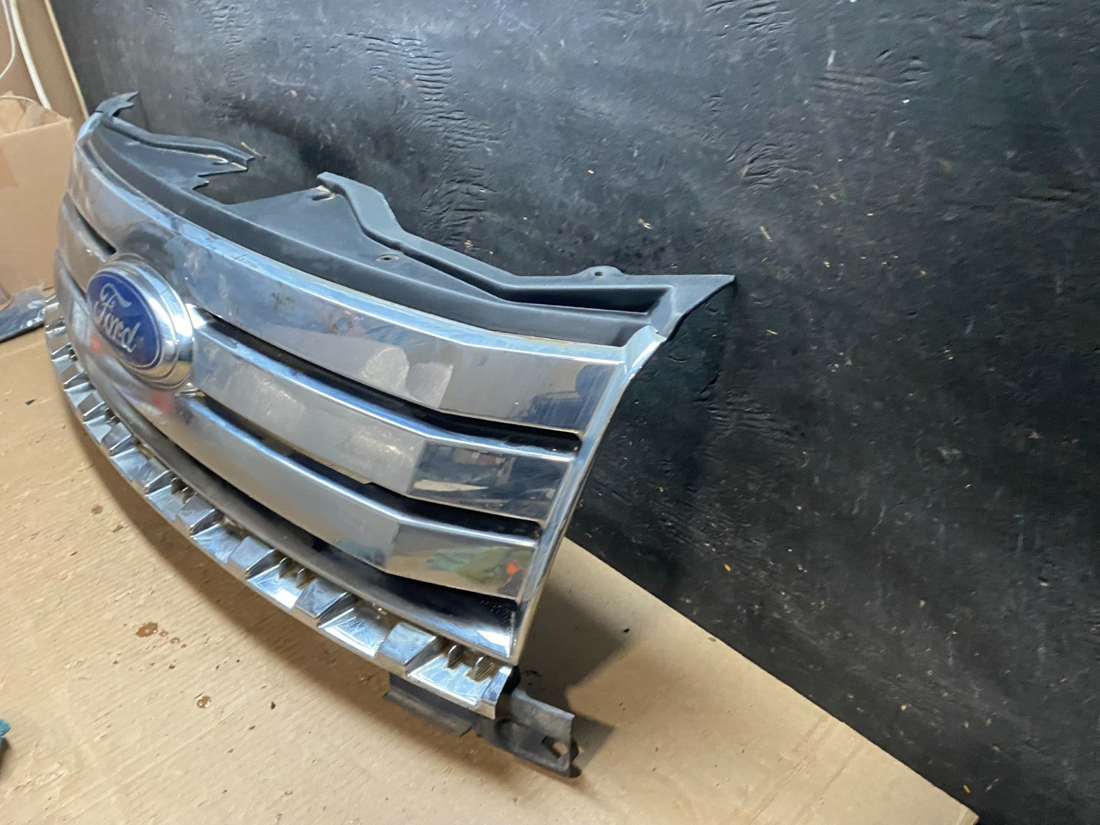 2007 2008 2009 2010 Ford Edge Front Upper Chrome Grill Grille U0264 DG1