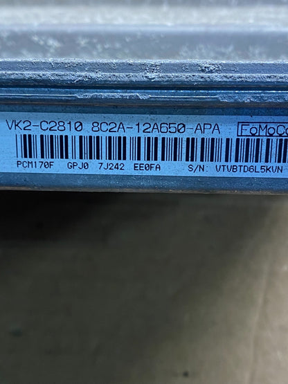 2008 Ford E350 E250 Van 5.4L Engine Control Module 8c2a-12a650-apa ECU af7654 DG2