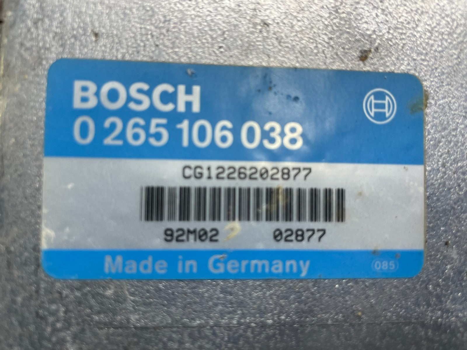 1997-1998 Mercedes W140 CL ABS ASR Electronic Module q0206 DG2