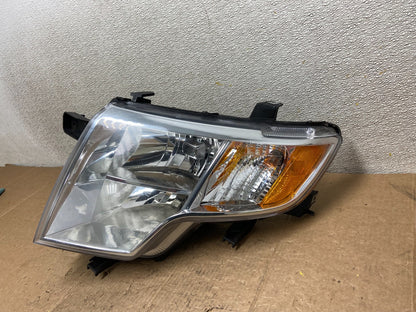2007 to 2010 Ford Edge Left Driver Side Halogen Headlight AA35651
