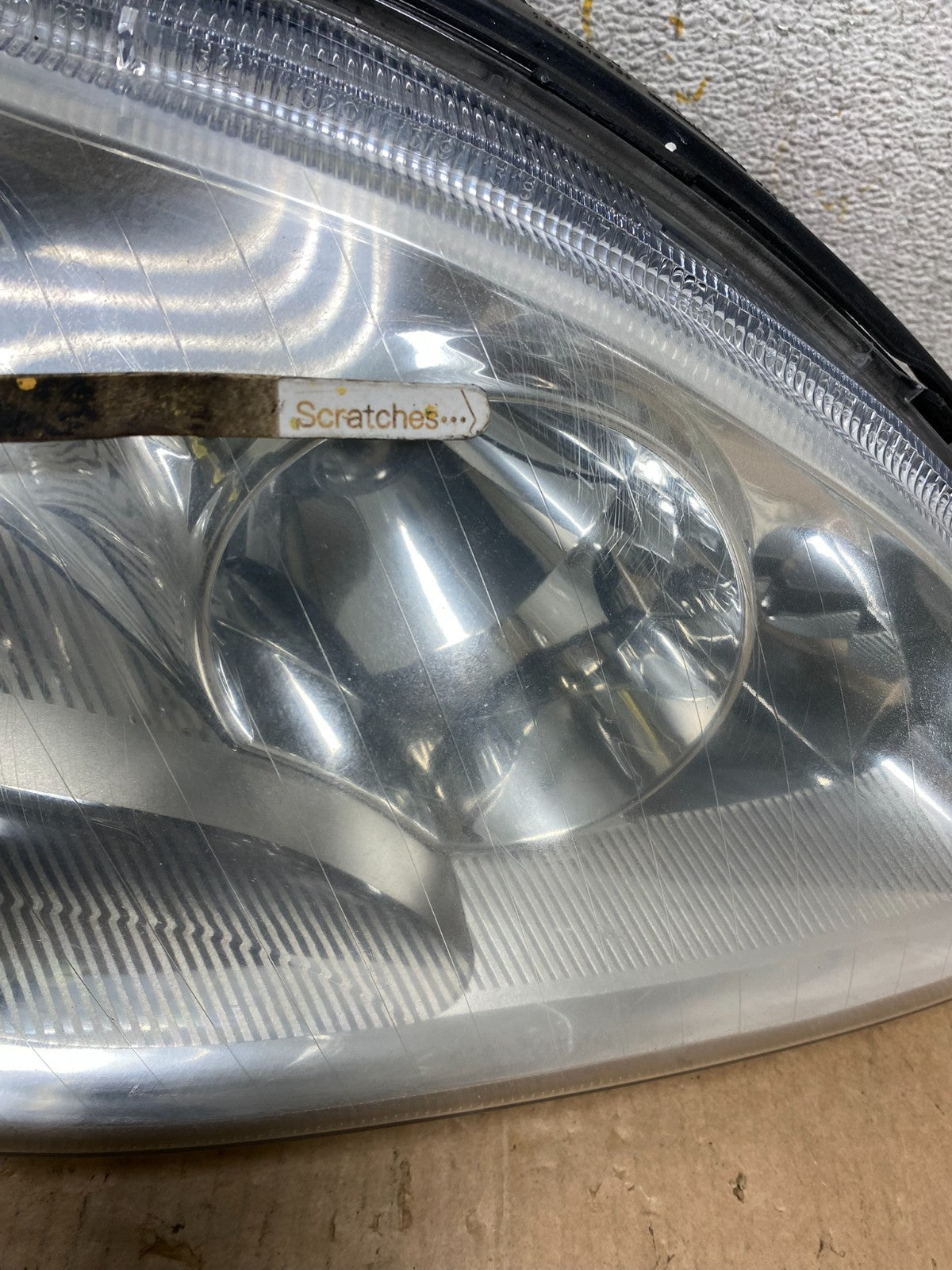 Halogen 2003 to 2006 Mercedes S-Class Right Passenger RH Headlight AI9072 DW3