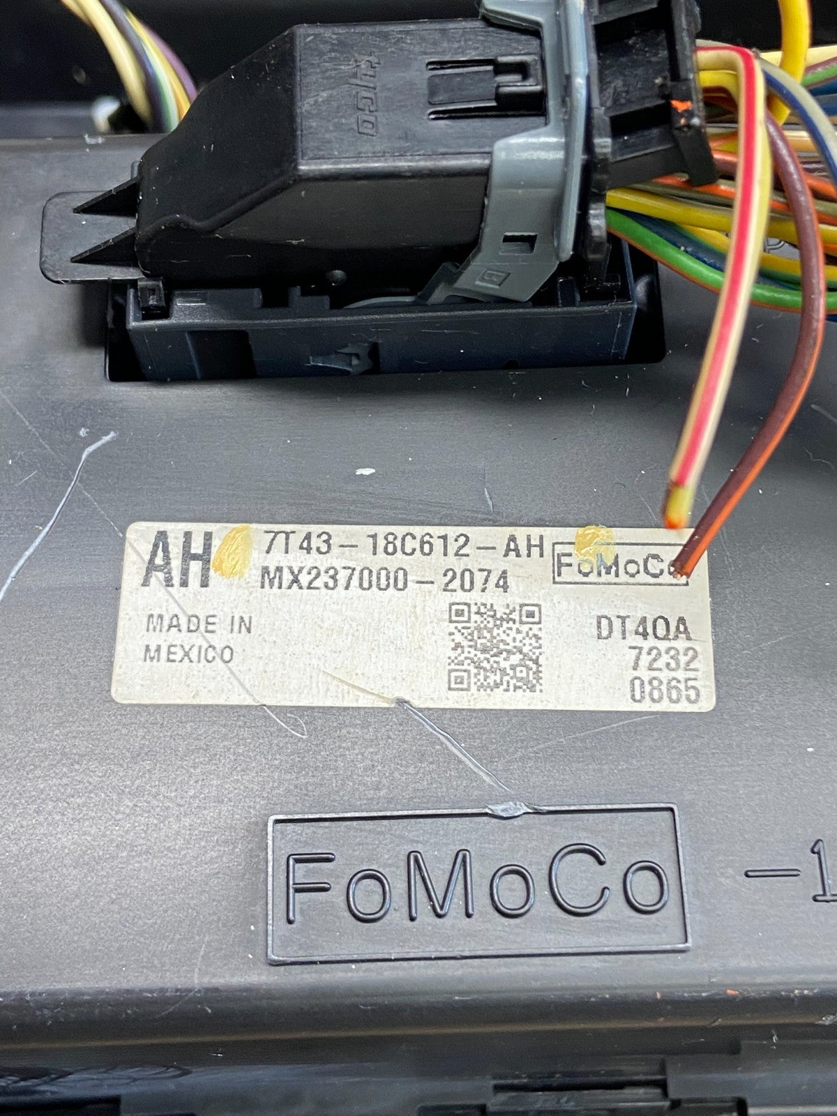 2007 - 2010 Ford Edge AC Climate Control Hvac ah3985 DG4