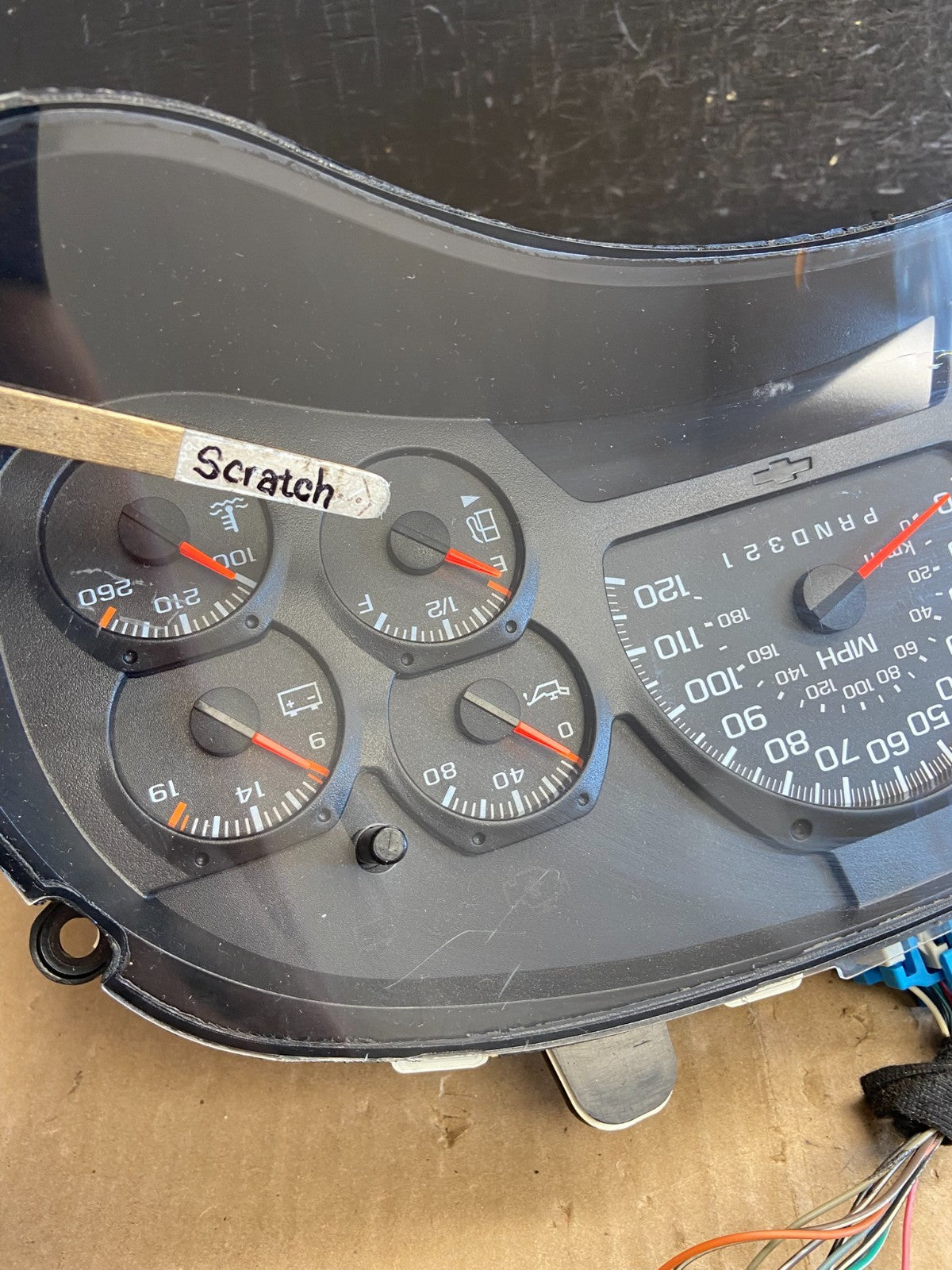 2006 2007 2008 Chevrolet Trailblazer Speedometer Cluster Gauge AE2033 DG3