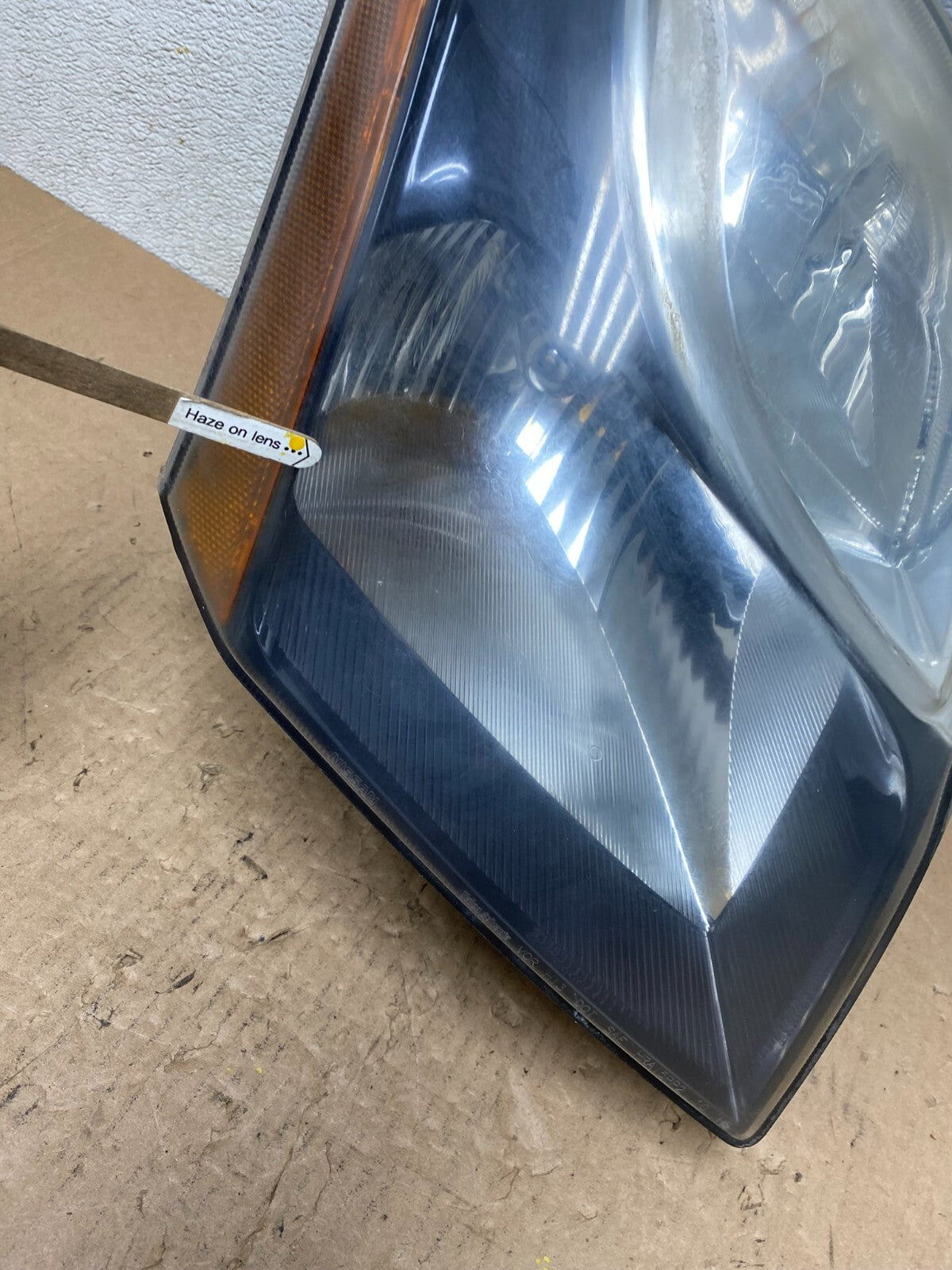 2010 2011 2012 Nissan Sentra Halogen Right Passenger Black Headlight N1318 DW6