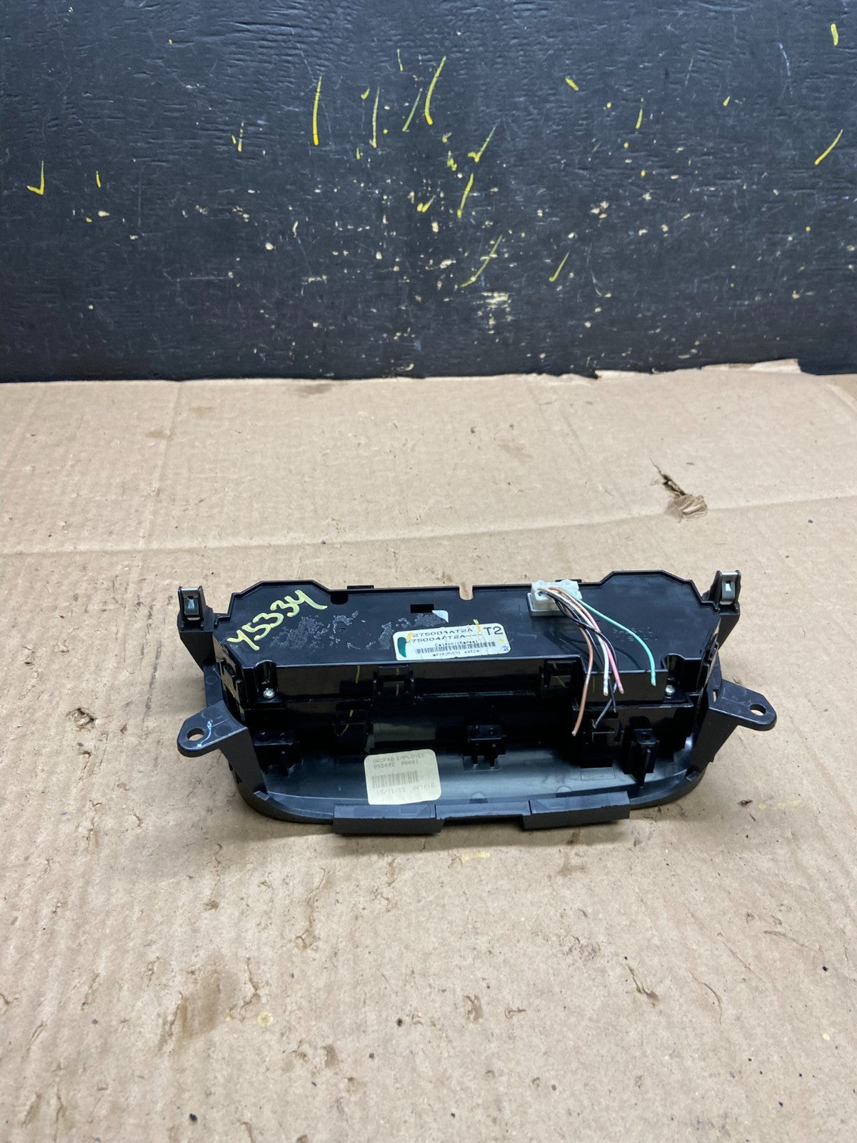 2015-2017 Nissan Sentra Climate Control Unit Heater Ac Temperature Hvac y5334 DG4