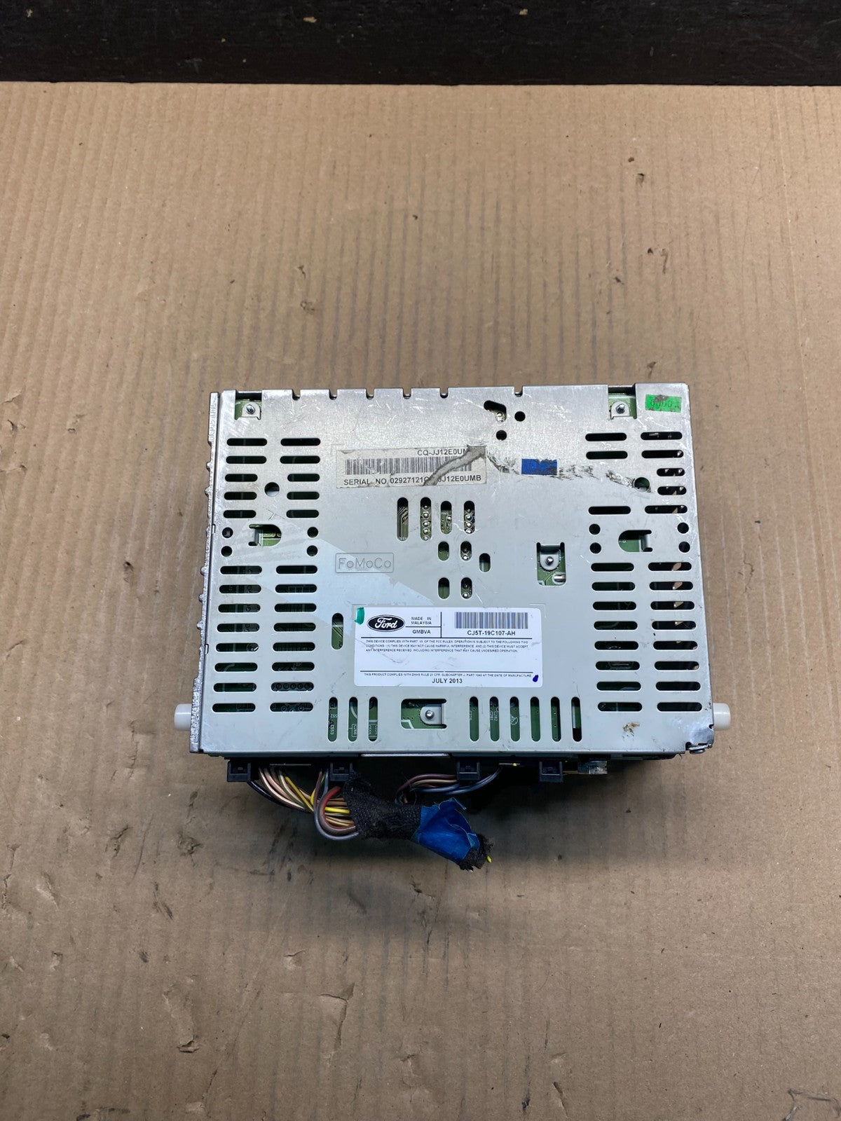 2013 2014 2015 Ford Escape Radio Receiver ID cj5t-19c107-be ai0362 DG4