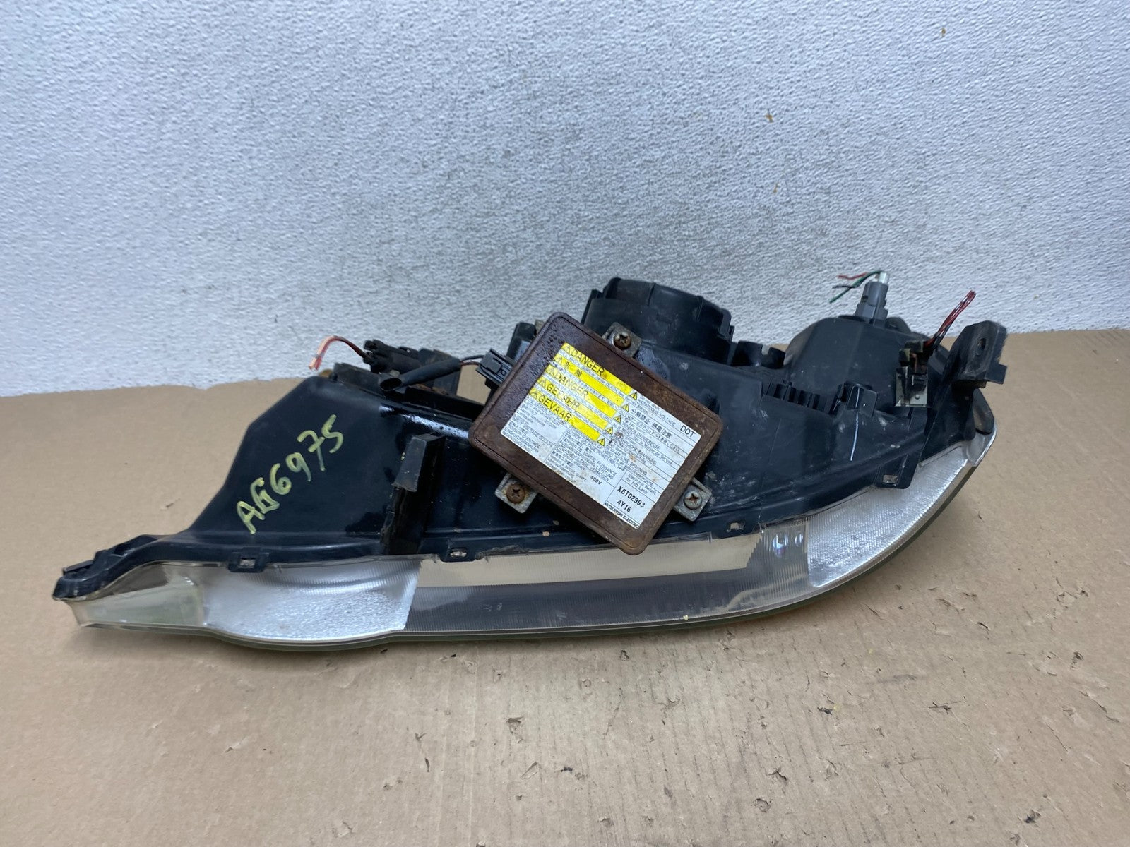 2002-2003 Acura Tl Hid Xenon Right Passenger Rh Side Headlight AG6975 DW6