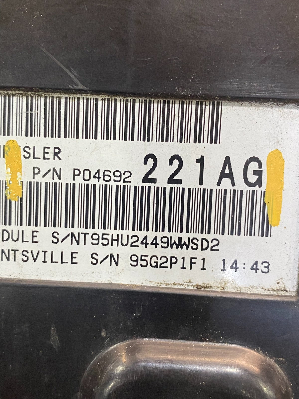 2009 Jeep Grand Cherokee Fuse Box Relay Panel BCM Body Control Module AC8091 DG6