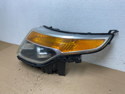 2011 to 2015 Ford Explorer Left Driver LH Halogen Headlight AE6128 DW1