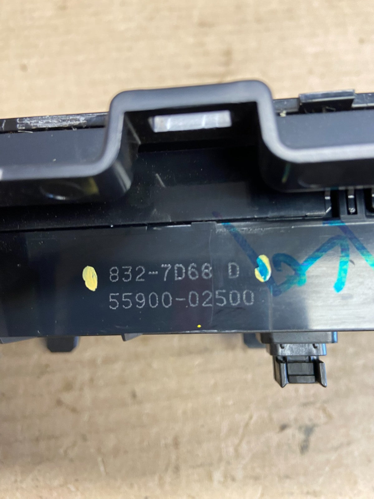 2014 to 2016 Toyota Corolla Climate Heater A/C AC Control Panel AH3555 DG4