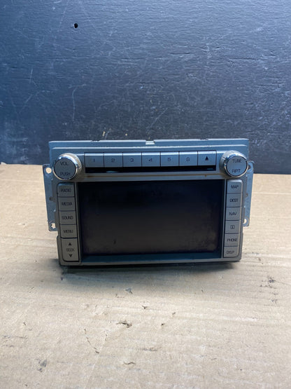 2010 2014 Lincoln Navigator Radio Stereo CD Player Screen Navigation ae8166 DG0