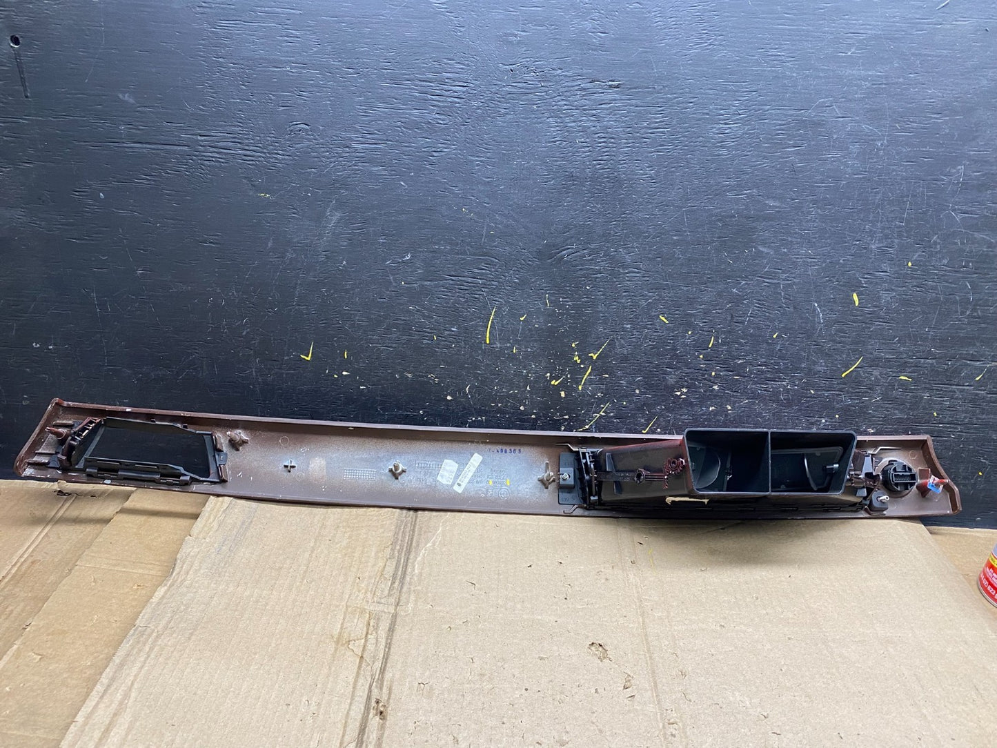 2007 to 2010 BMW 335i Dash Panel Center Air Vent Bezel Trim OEM X5848 DG3