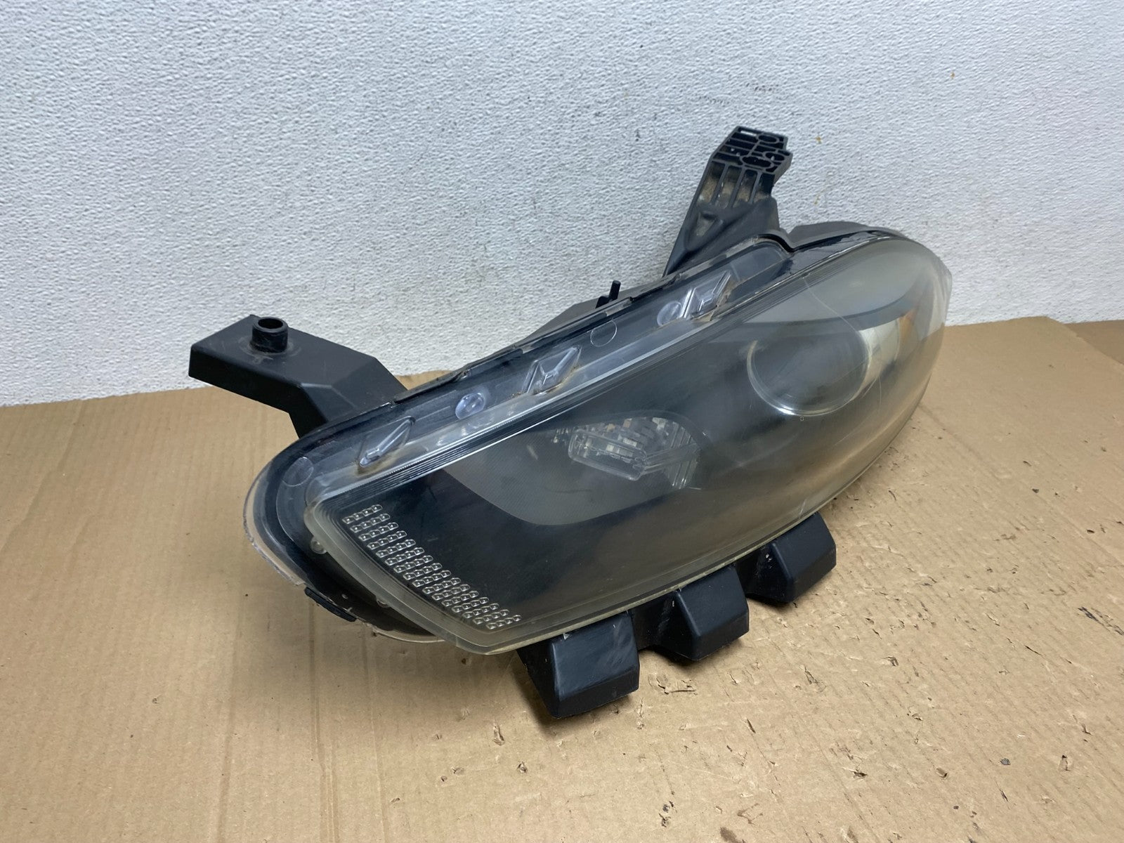 2013 to 2016 Dodge Dart Left Driver LH Halogen Black Headlight AE9031 DW2