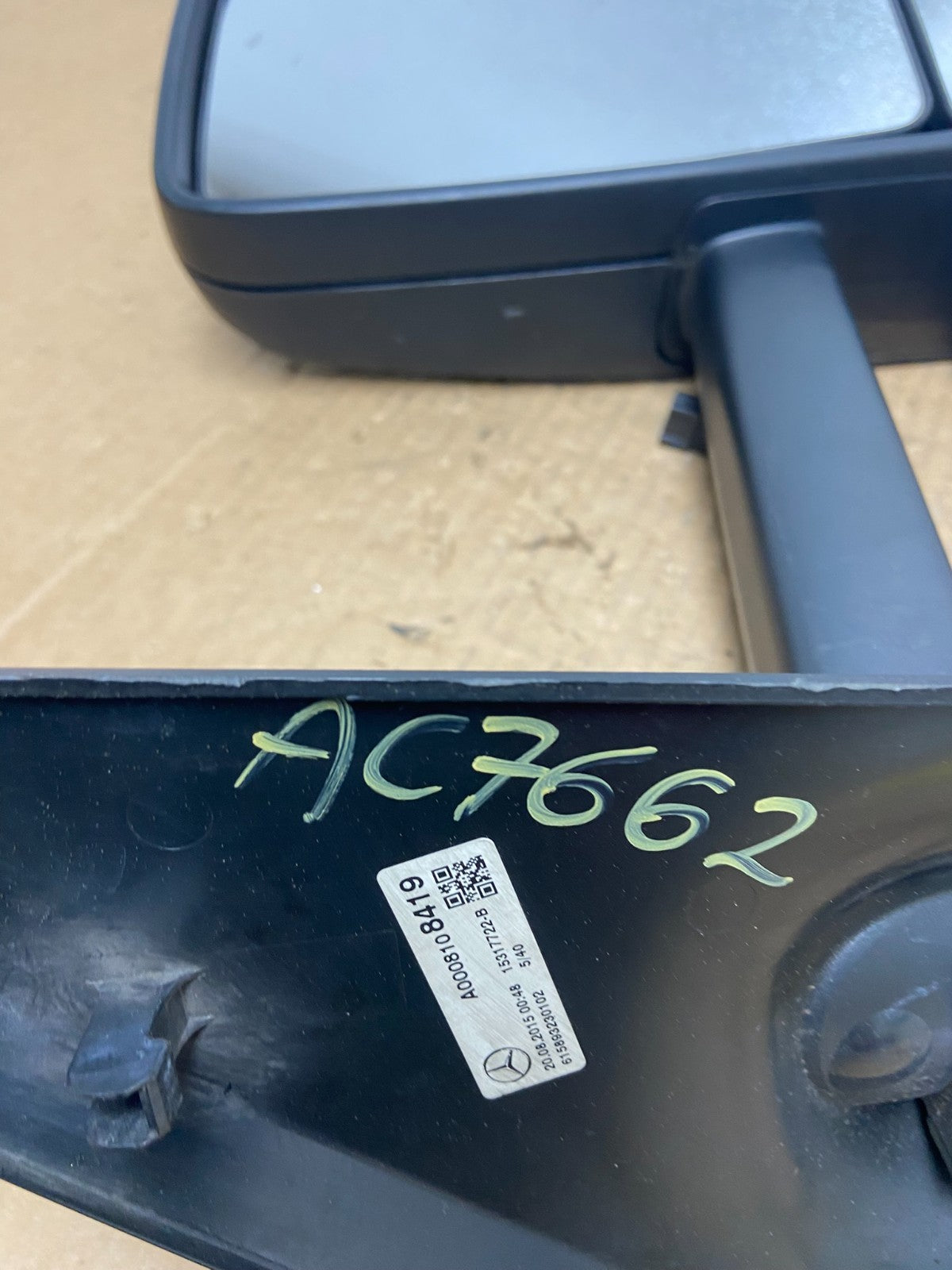 2007 - 2017 Mercedes-Benz Sprinter Right Passenger View Door Mirror OE ac7662 DG8