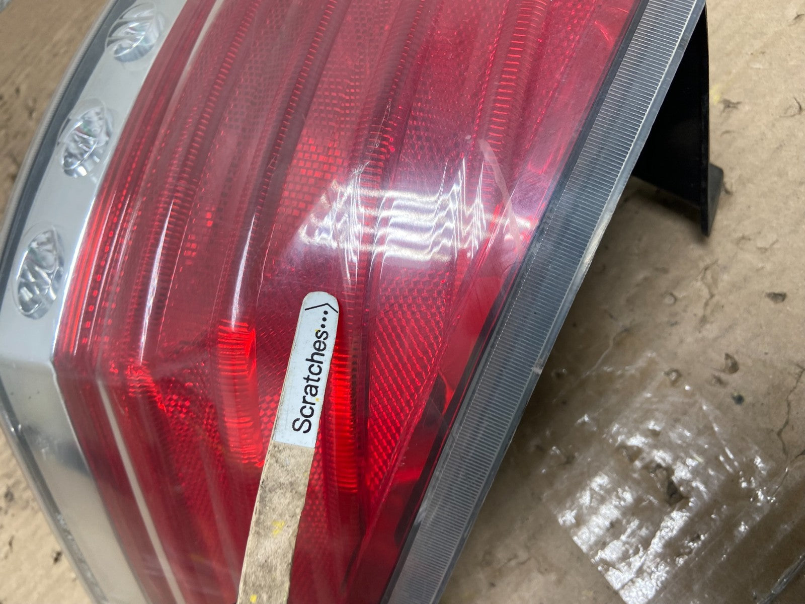2007 2008 2009 2010 Lincoln Mkx Right Passenger Rh Side Tail Light Oem AA9781 LK3