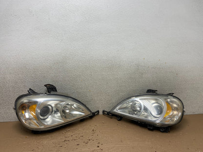 2002 - 2005 Mercedes ML ML350 ML500 Left+Right Side Halogen Headlights AB1572 DW0