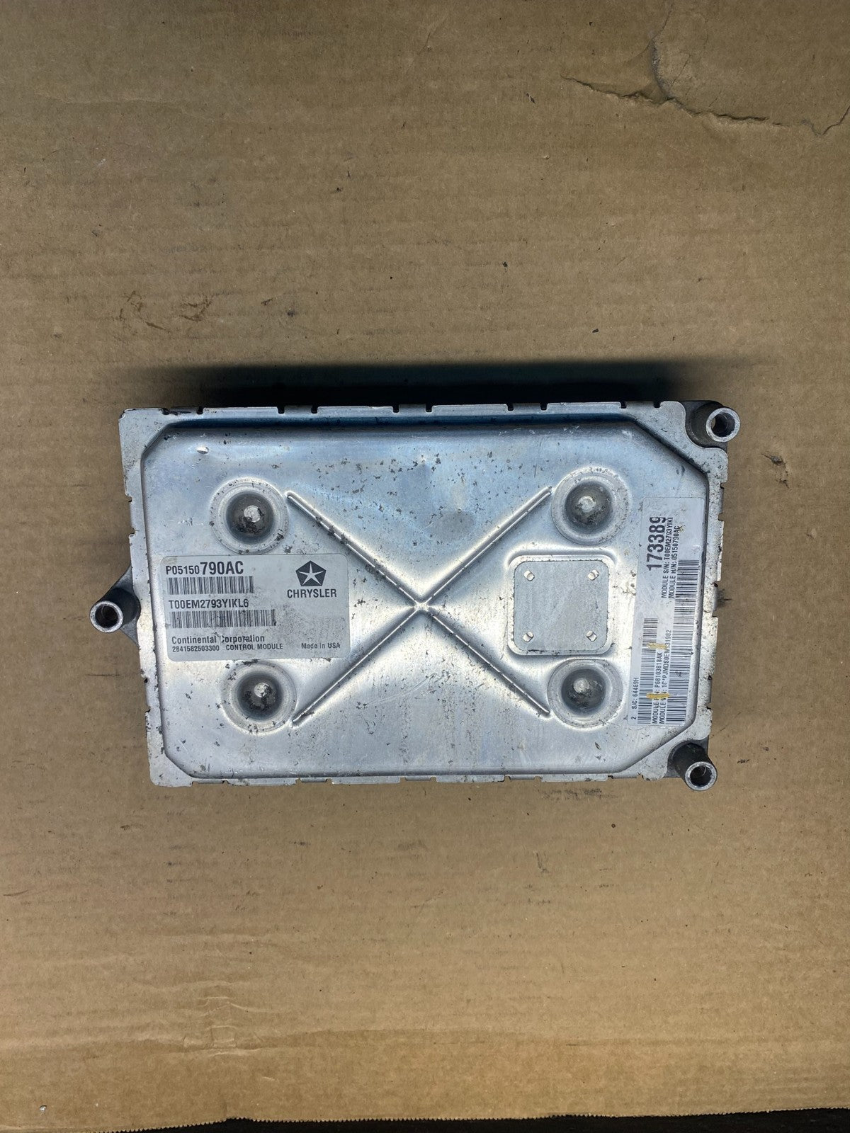 2014 Jeep Grand Cherokee Dodge Durango 3.6L Ecm Ecu Computer Module AH4941 DG1