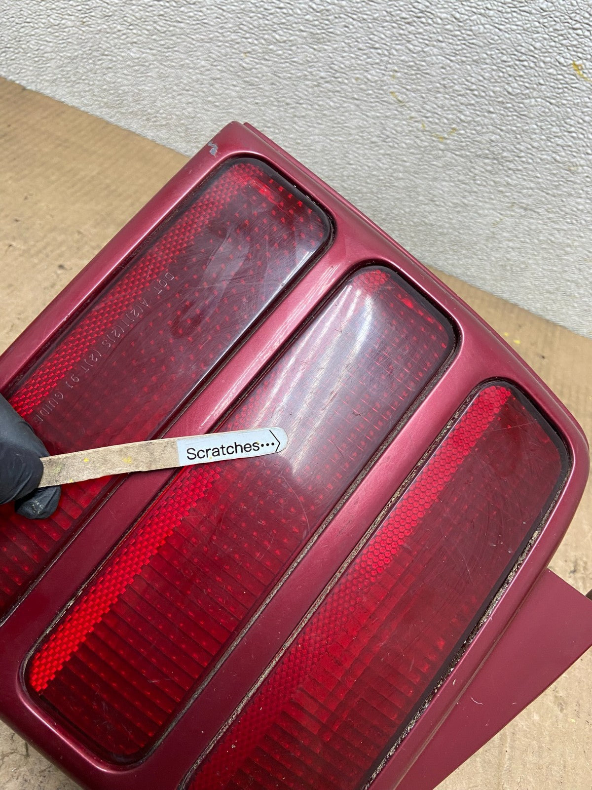 1991-1996 Oldsmobile Cutlass Ciera Left Driver LH Side Tail Light OEM AA8293 DG3