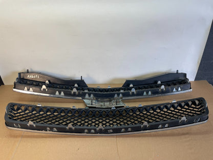 2007 to 2014 Chevrolet Tahoe Suburban Lower Upper Grill Grille Set AH6053 DG3