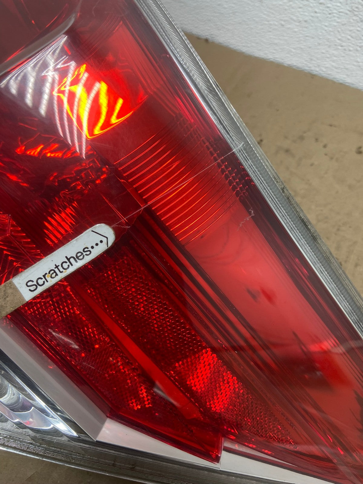 2008 to 2012 Honda Accord Sedan Tail light Right Passenger RH Side AB8165 LK3
