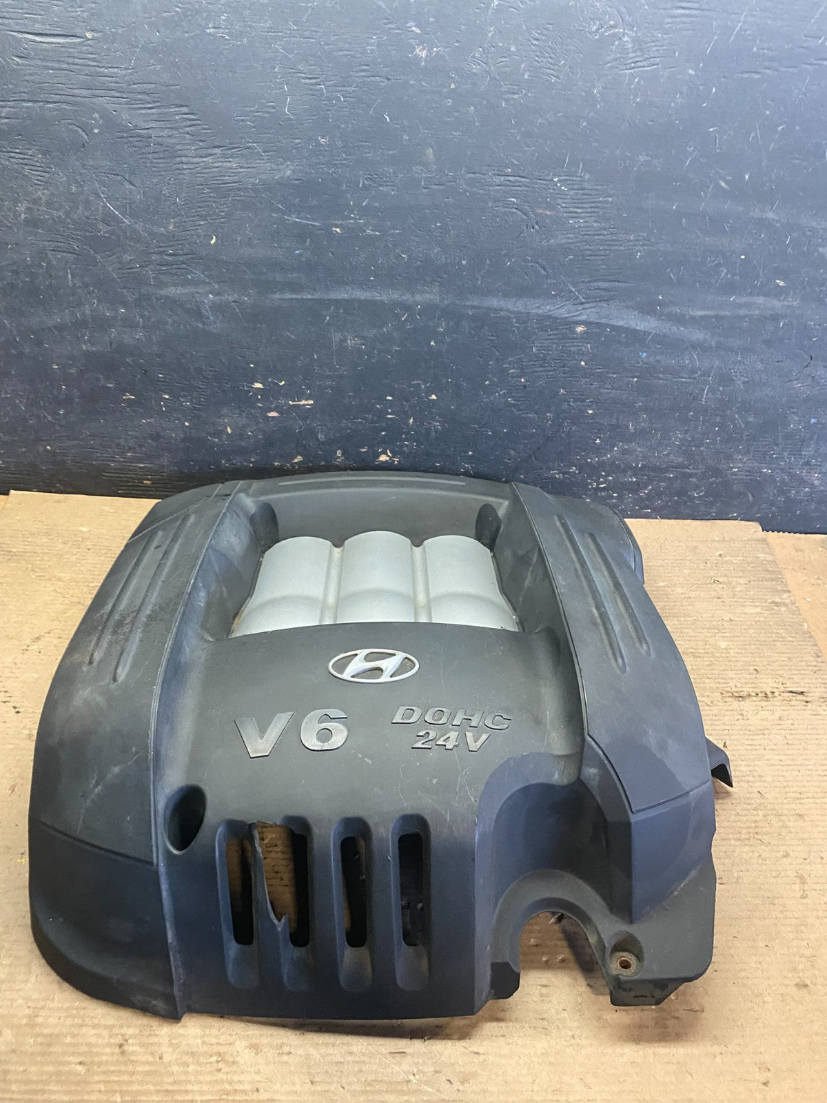 2001 - 2005 Hyundai Santa Fe 2.7L V6 Engine Motor Cover S3444 DG0