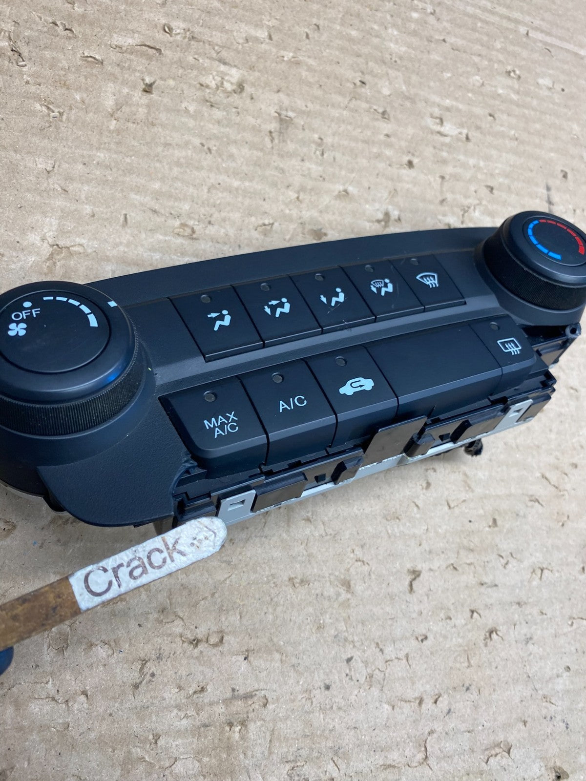 2007 to 2011 Honda CRV Manual A/C Climate Control Module D07J7 ag8404 DG1