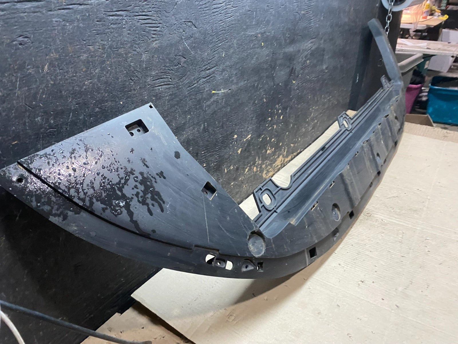 2007 to  2011 Volvo S40 Front Bumper Under Plate Protecting OEM S5587 DG2