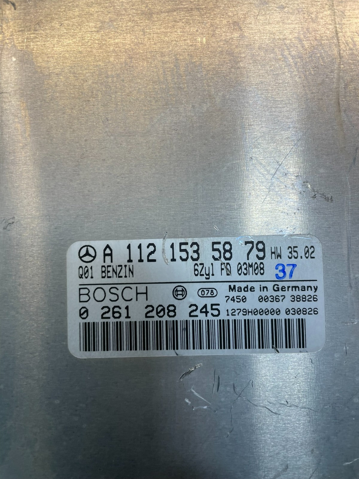 1999 to 2005 Mercedes E320 CLK320 Engine Control Unit ECU Module Oem V2251 DG3