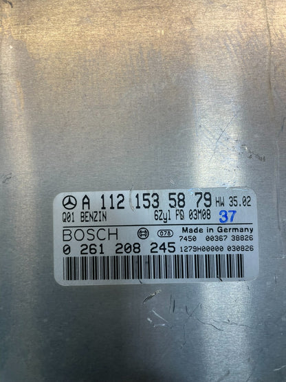 1999 to 2005 Mercedes E320 CLK320 Engine Control Unit ECU Module Oem V2251 DG3