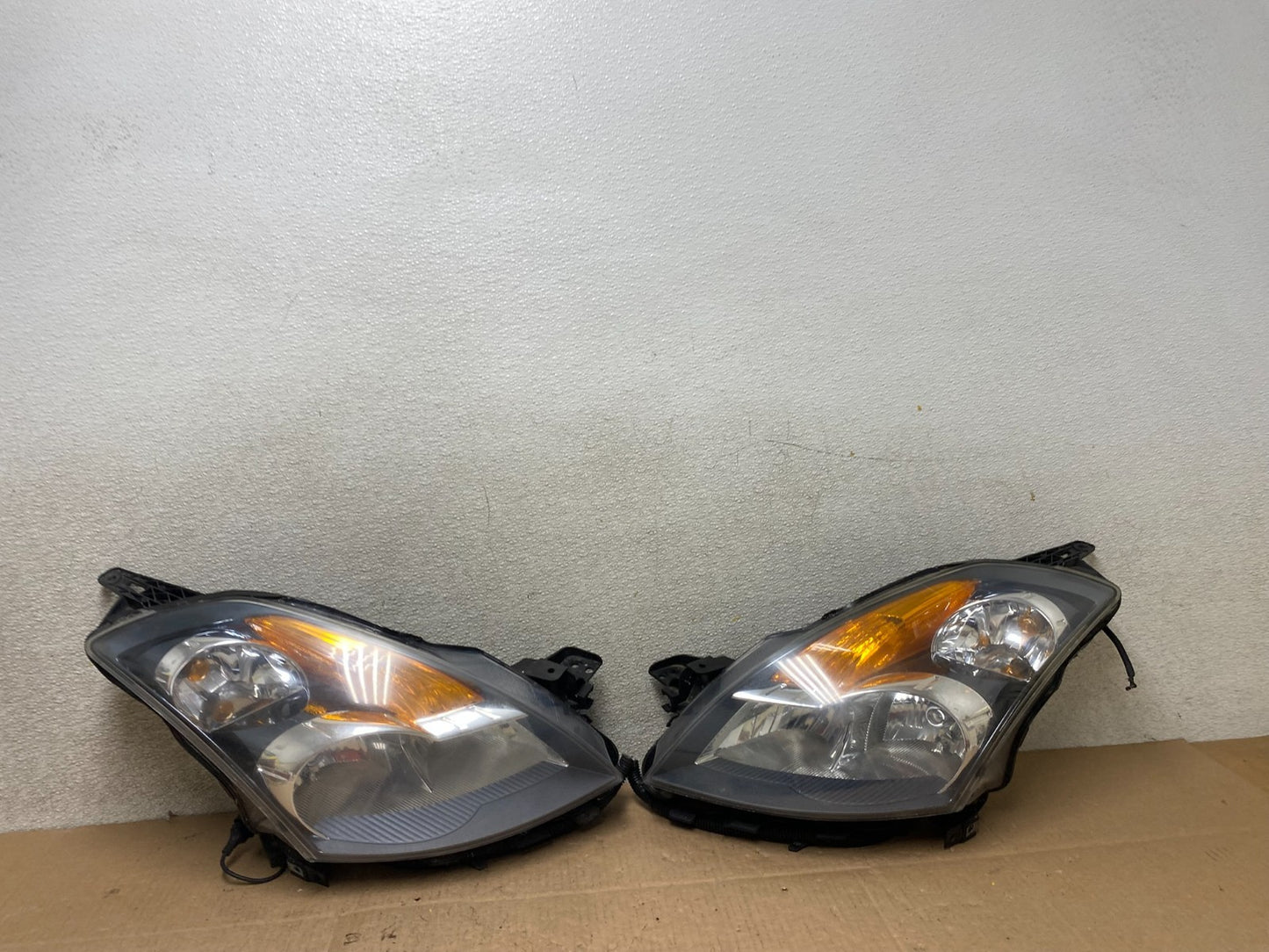 Sedan 2007 2008 2009 Nissan Altima Left+Right Set Headlights W0829 DW0