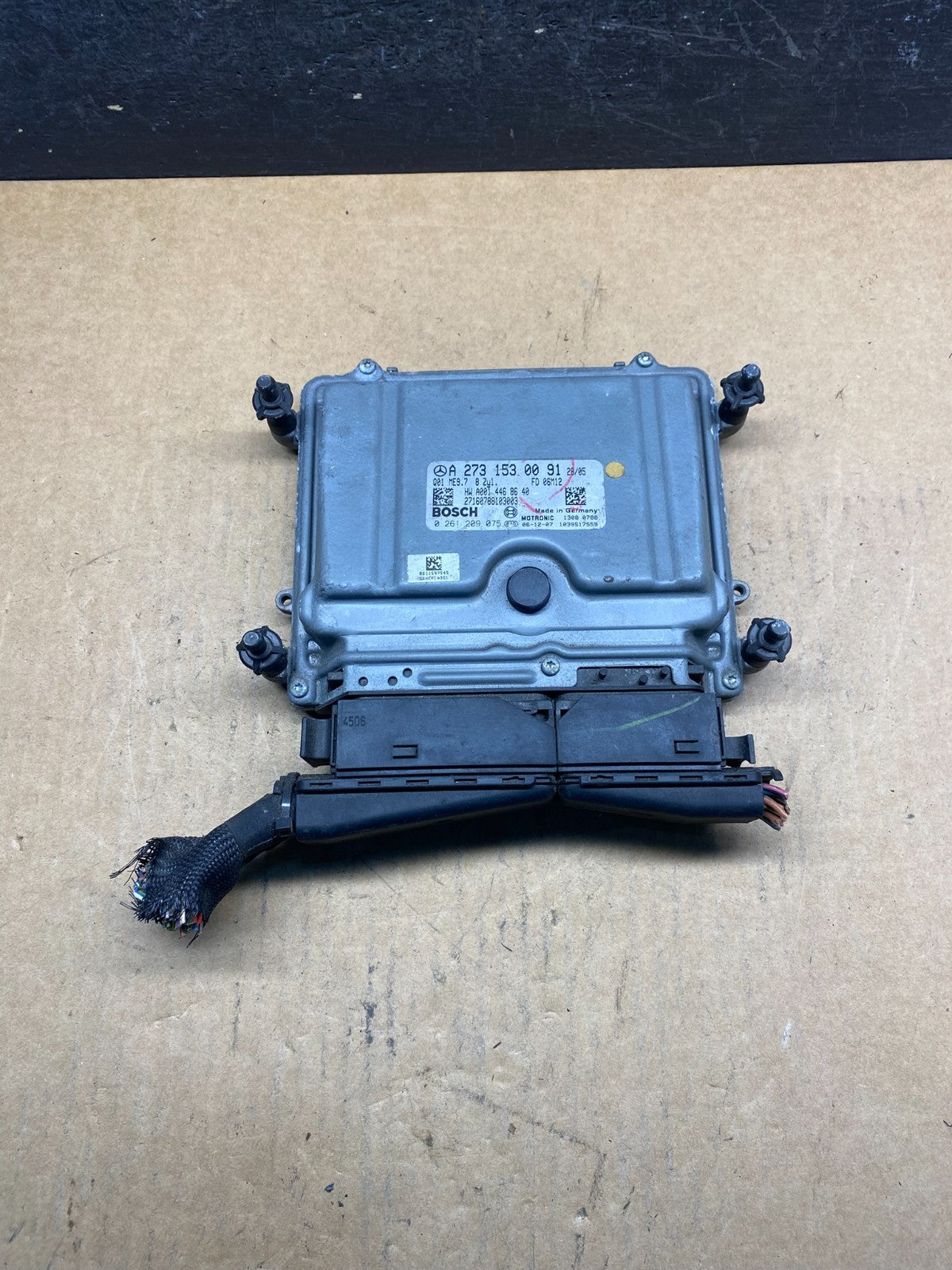 2007 to 2012 Mercedes GL450 ECM ECU Engine Control Module AH5030 DG0
