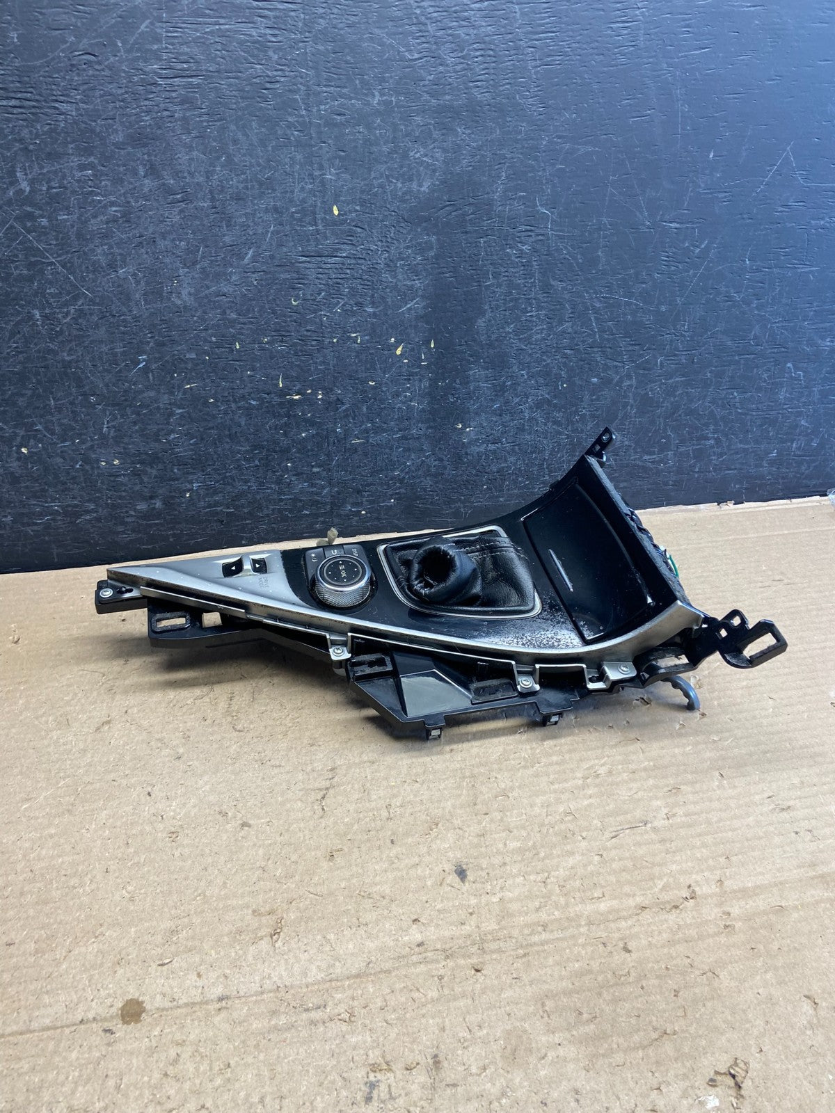2014-2017 Infiniti Q50 Center Console Shifter Floor Trim Bezel AH5135 DG2