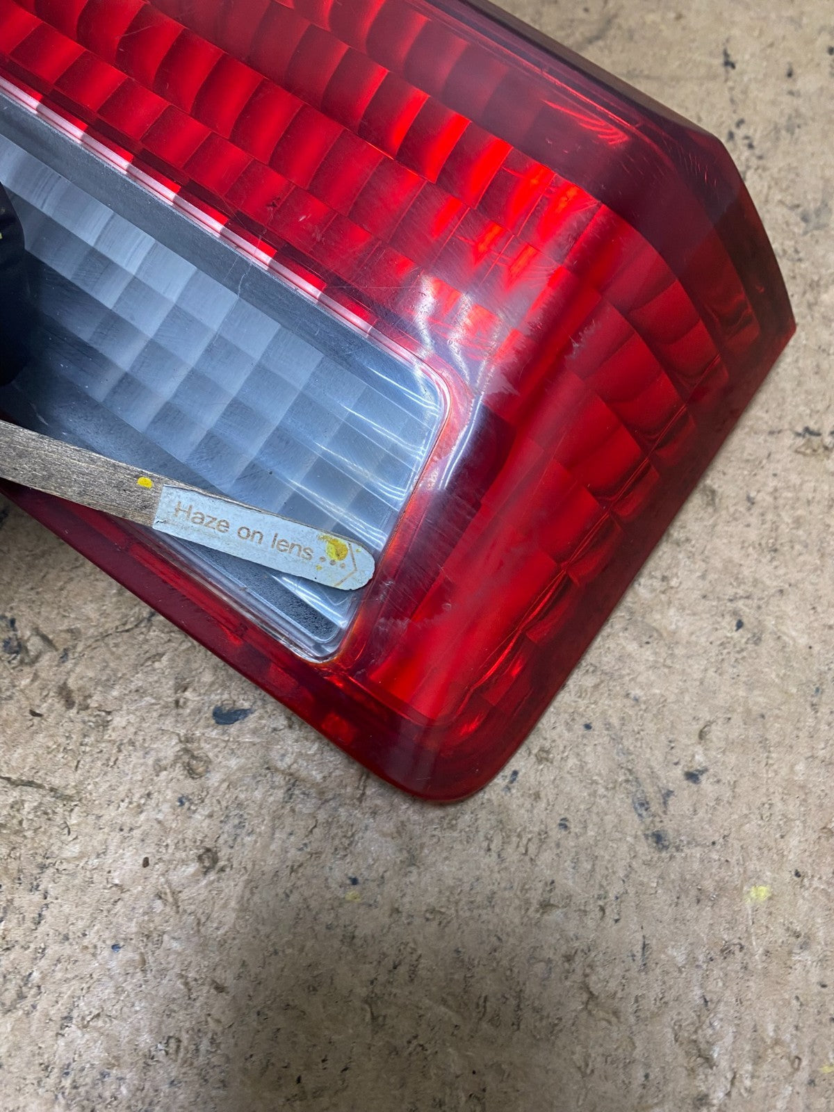 2001 to 2002 Honda Accord Left Driver LH Side Inner Tail Light OEM T0843 DW6
