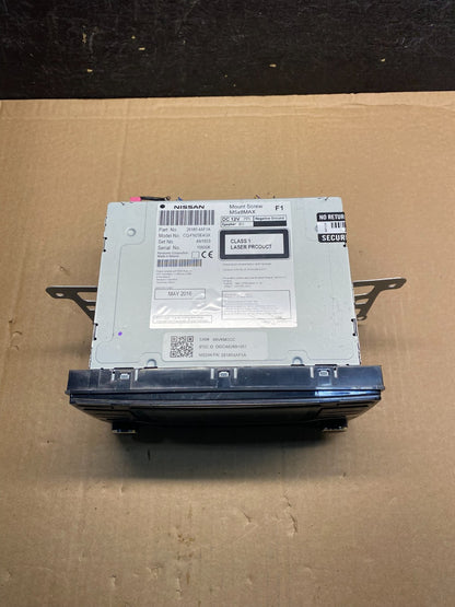 2015 to 2016 Nissan Sentra Radio CD Player AM/FM Screen 21854AF1A AE7917 DG3