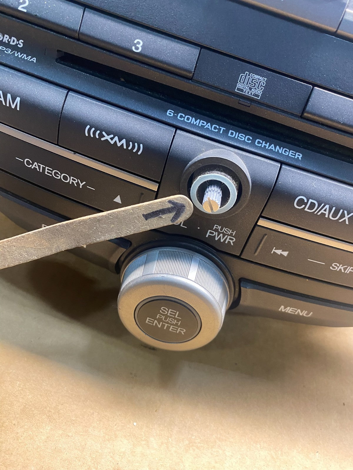 2008 - 2012 Honda Accord Front Radio Control AM./FM CD Climate Control ah4961 DG2