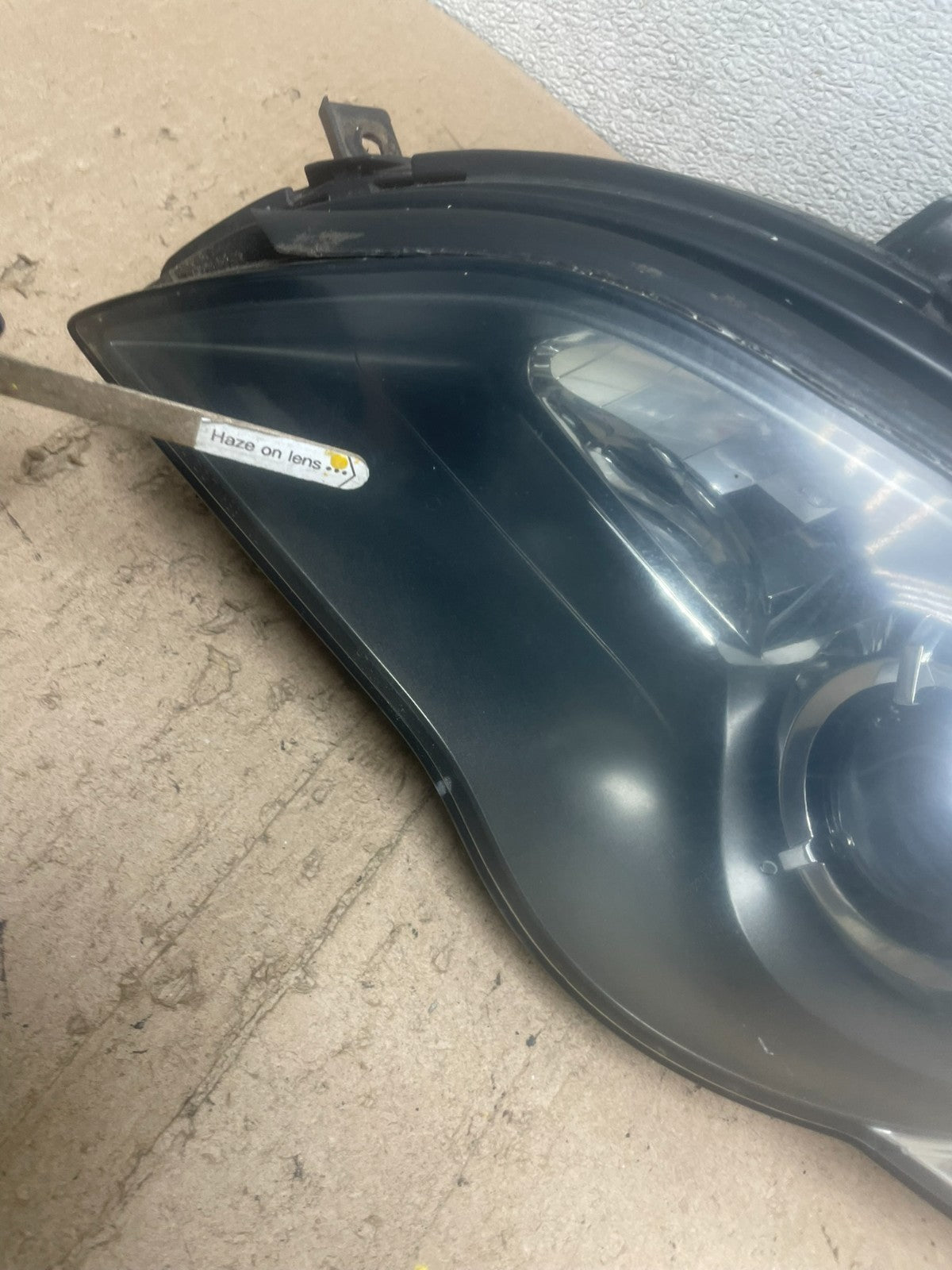 2006 to 2007 Subaru Legacy Left Driver LH Side Black Headlight Oem Q5265 DW6