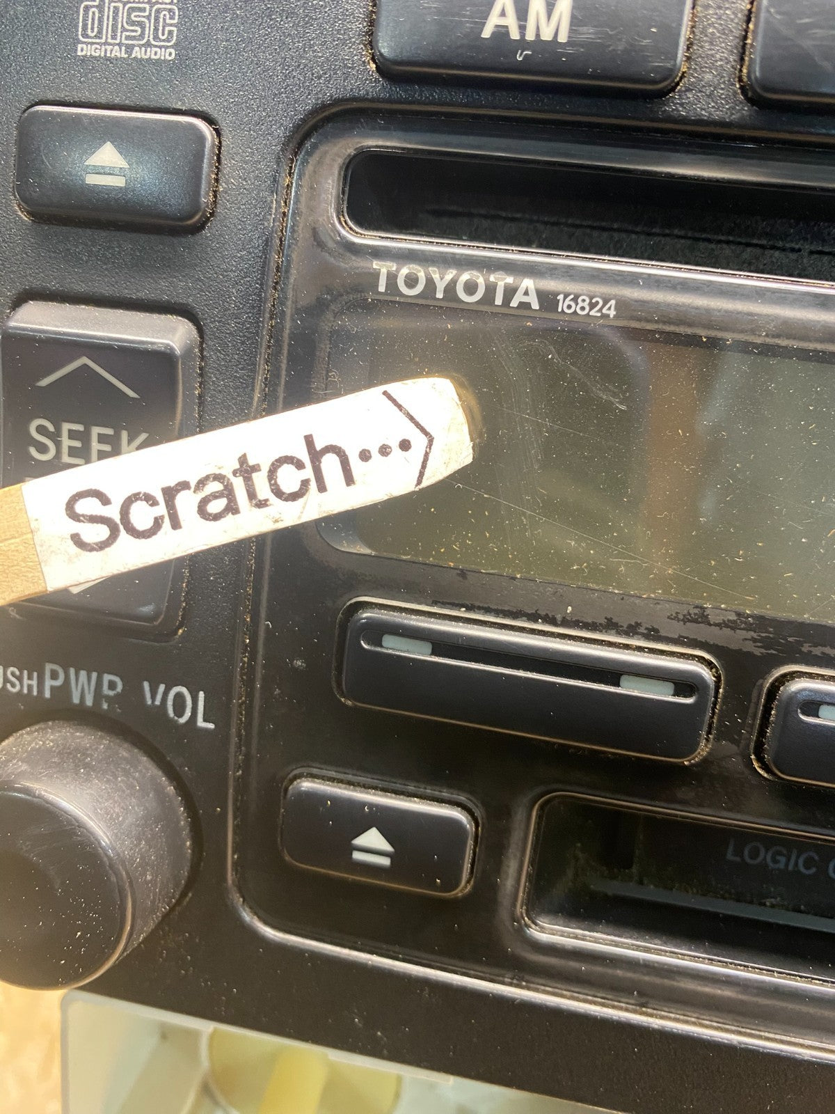 2000-2004 Toyota Avalon Radio Stereo 6 CD Tape Player Climate Control AC2421 DG2