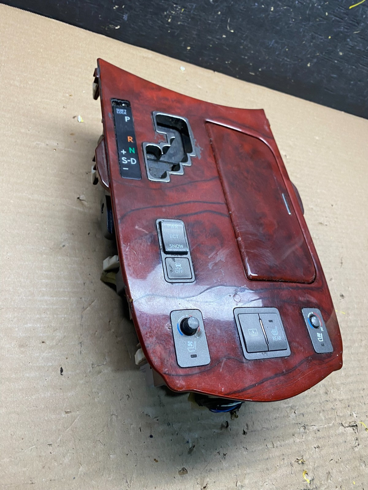 2007 2008 2009 Lexus LS460 Center Console Gear Box Shifter Shift Panel S2983 DG2
