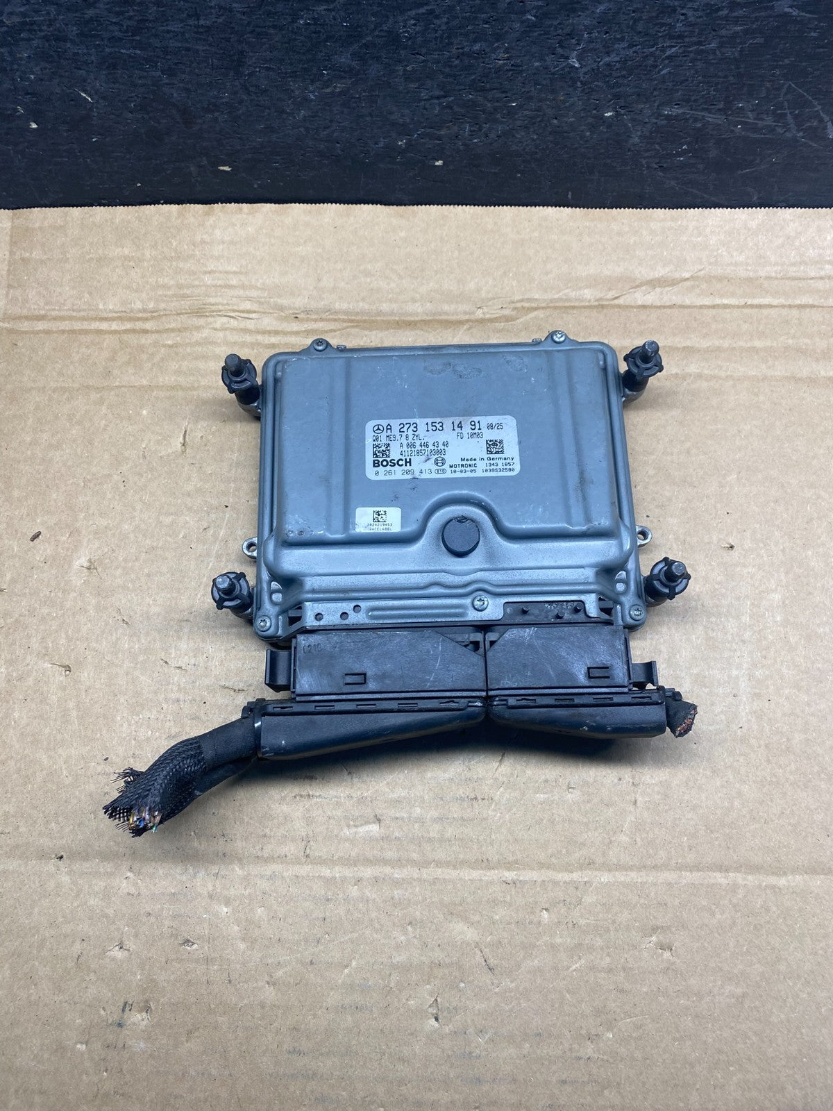2007 to 2012 Mercedes GL450 ECM ECU Engine Control Module AH4831 DW0