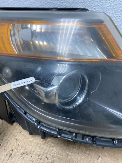 2011 - 2015 Ford Explorer Police Right Passenger Halogen Headlight Oem AC4125 DW4