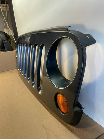 2007 to 2018 Jeep Wrangler Front Upper Grill Grille ah0464 DG1