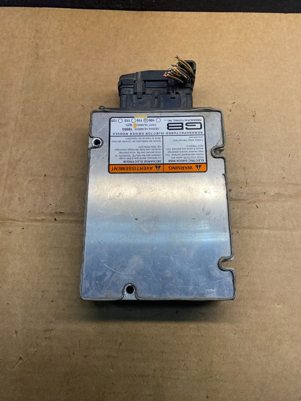 Diesel Fuel Injector Driver Module-VIN: F, Turbo GB Reman 921-110 Ad73741