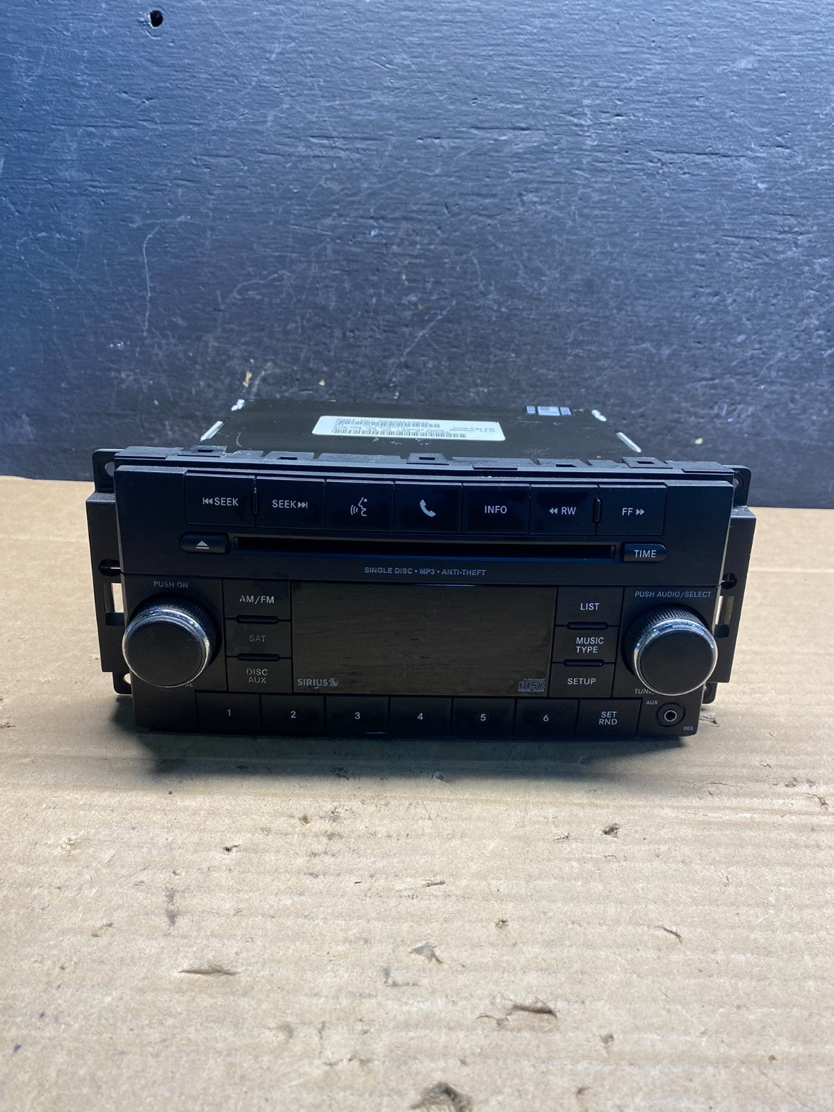2007-2012 Chrysler Dodge Jeep Ram Radio CD MP3 AUX Receiver ae8188 DG0
