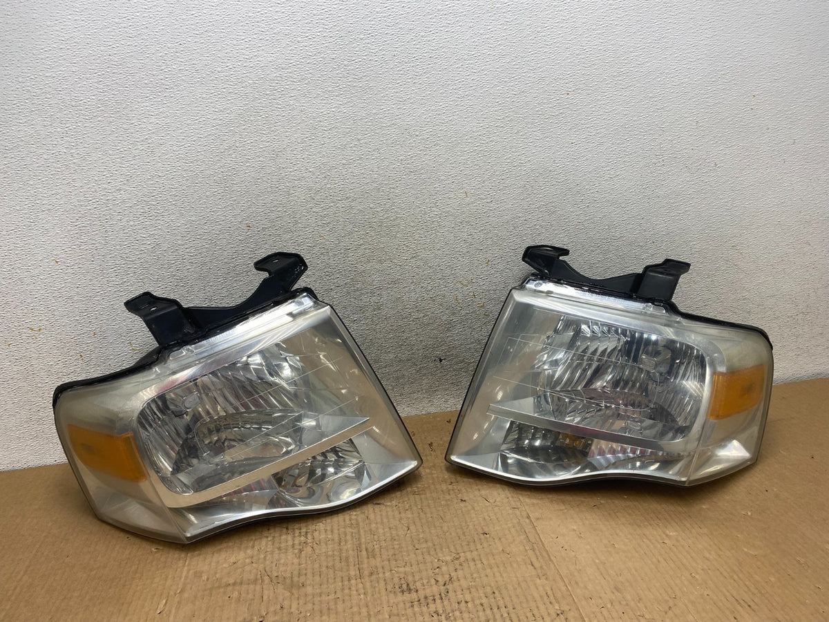 2007 - 2014 Ford Expedition Left+Right Side Headlights Halogen AI6791 DW0