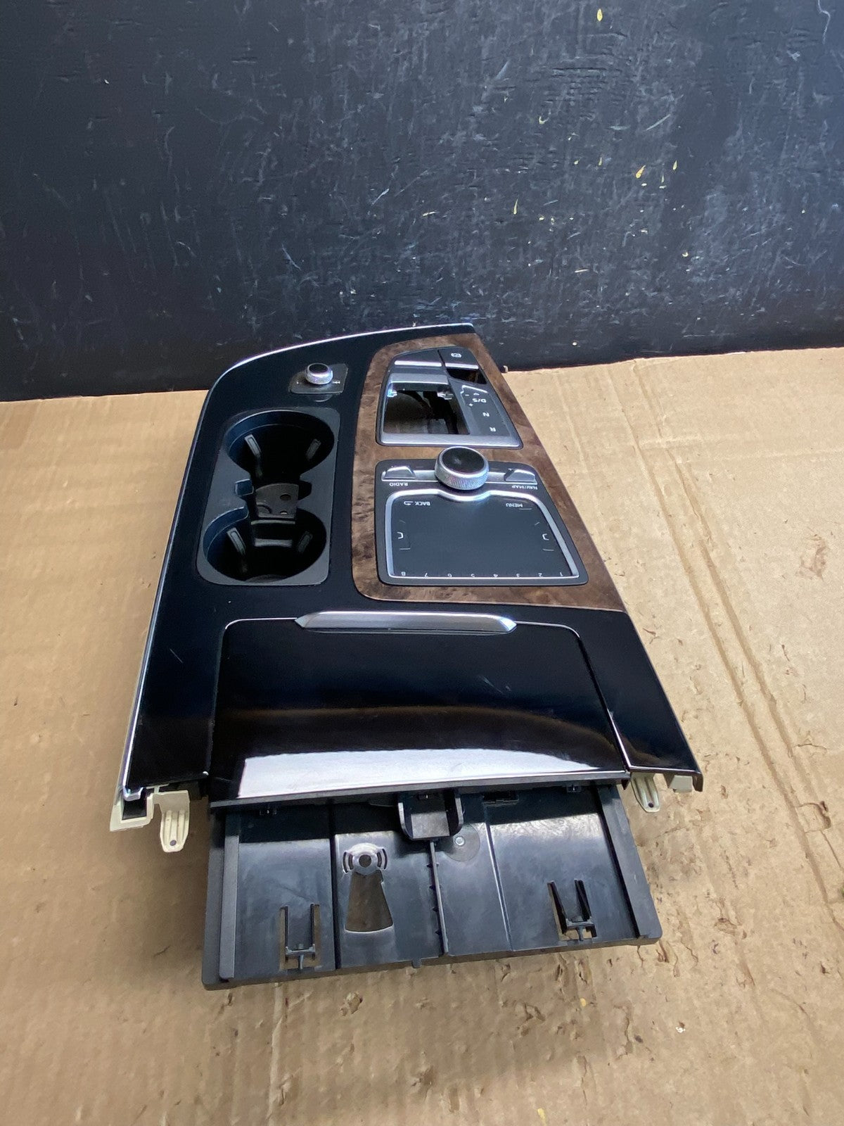 2017-2019 Audi Q7 Center Media Shifter Player Navi Switches Bezel Trim ae1909 DG3