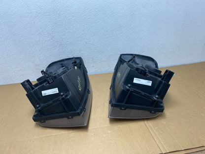 2002 to 2009 Gmc Envoy Left+Right Set Black Headlights Halogen AD0730 DW9